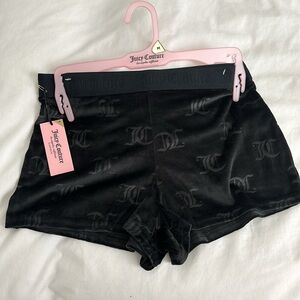 Black Juicy Couture Sleepwear shorts